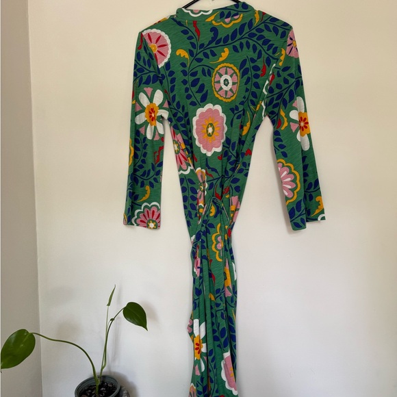 BODEN English Ivy Floral Green Dress - Picture 9 of 10